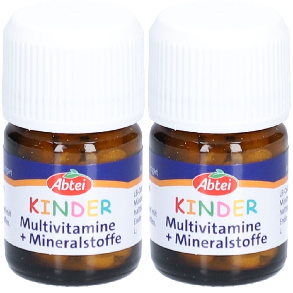 Abtei Kinder Multivitamine + Mineralstoffe Schmelztabletten