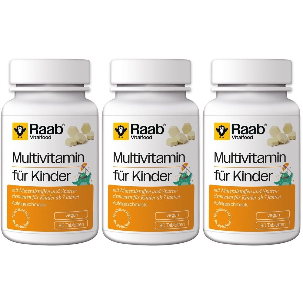 Raab Vitalfood® Multivitamin Kids Tabletten