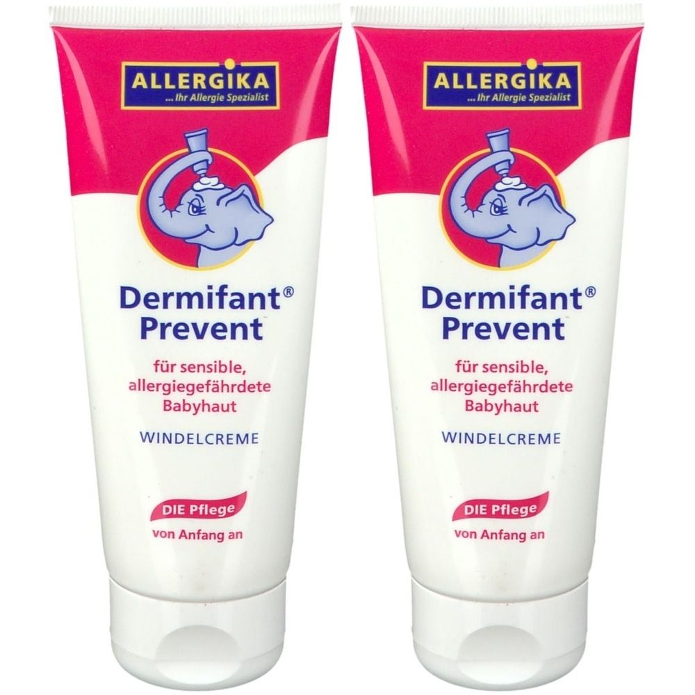 Dermifant® Prevent Windelcreme - Windelcreme für sensible, allergie-gefährdete Babyhaut, speziell entwickelt für Babys & Kids aus Allergiker-Familien