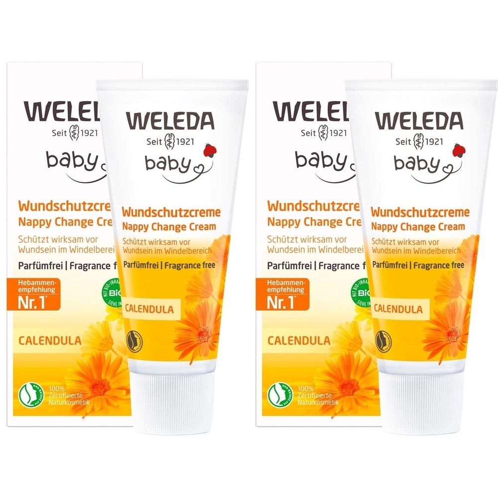 Weleda Wundschutzcreme parfümfrei - Für normale und sensible Babyhaut