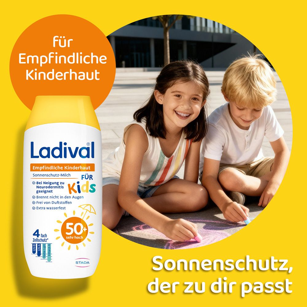 Ladival® Empfindliche Kinderhaut Sonnenschutz-Milch LSF 50+