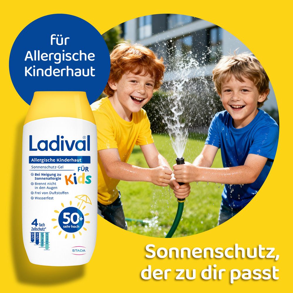Ladival® Allergische Kinderhaut Sonnenschutz-Gel LSF 50+