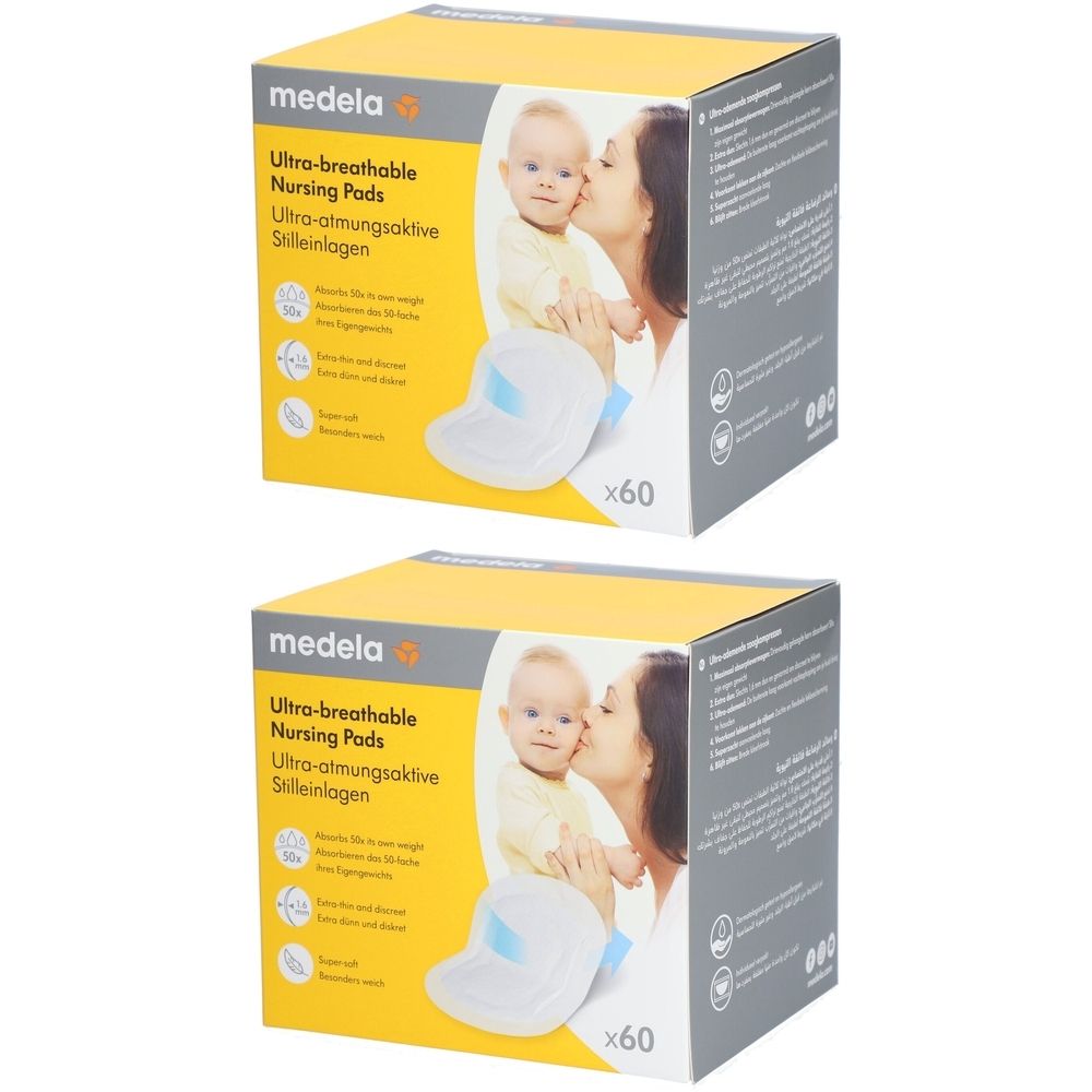 medela Ultra-atmungsaktive Einweg-Stilleinlagen