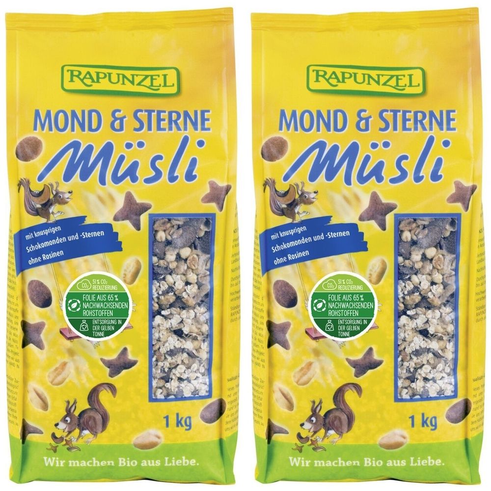 RAPUNZEL Bio Mond & Sterne Müsli