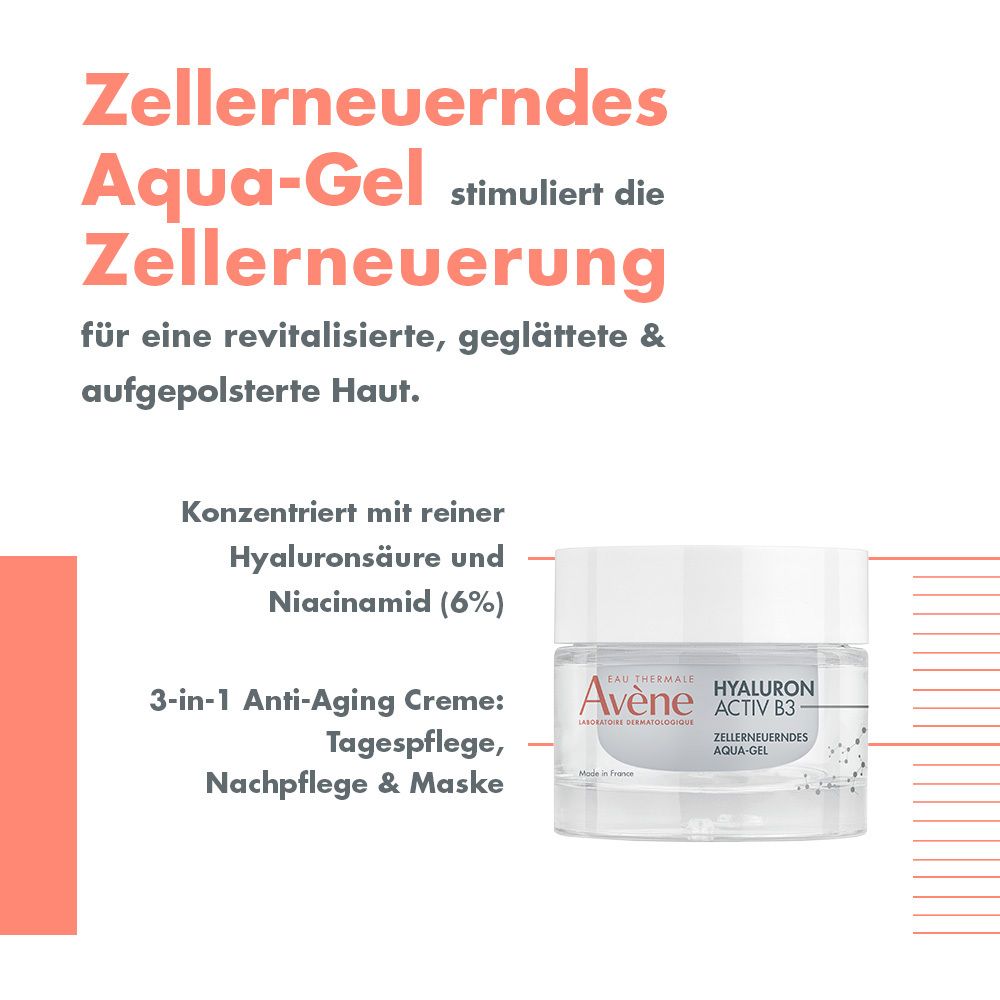 Avène Hyaluron Activ B3 Zellerneuerndes Aqua-Gel - Anti-Aging Pflege