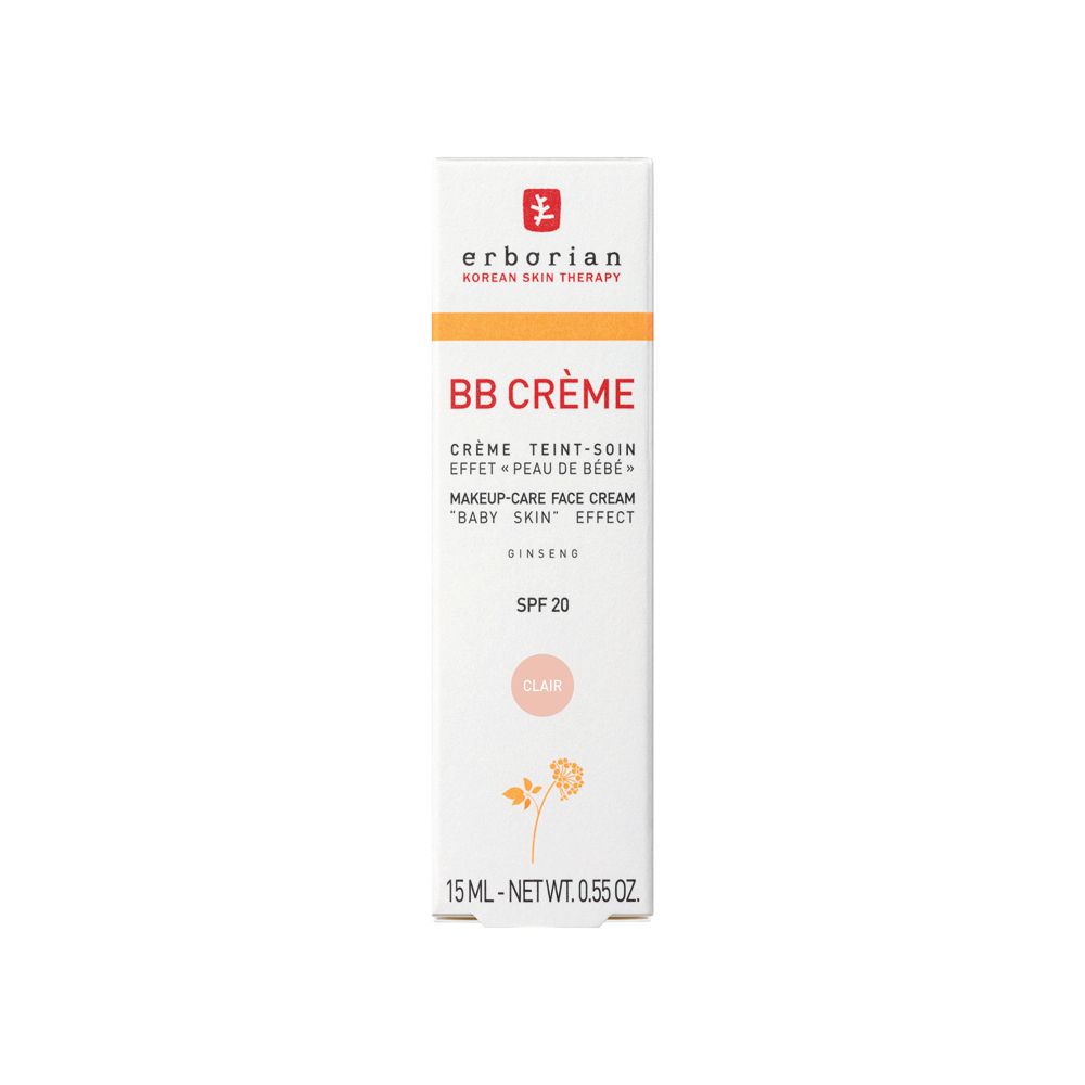 Verpackung der Erborian BB Creme Clair, SPF 20.