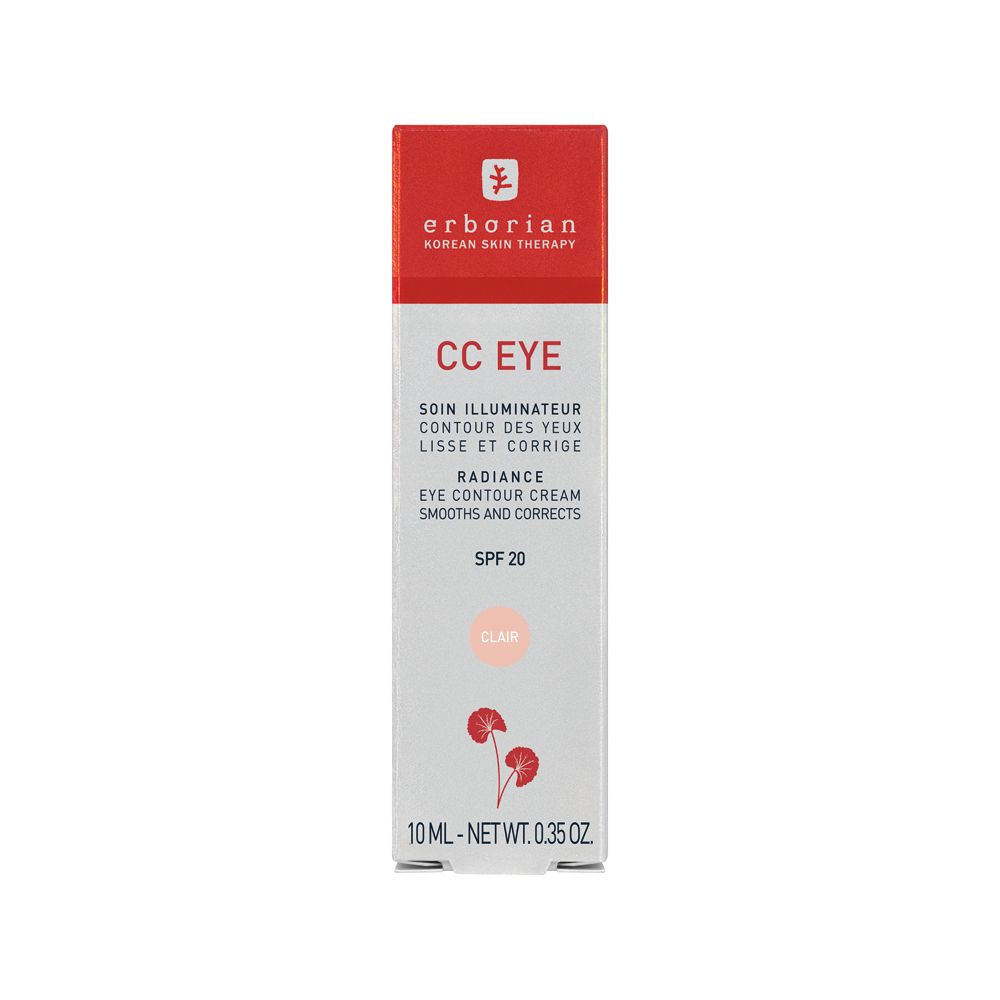 Erborian CC Eye Clair Faltschachtel mit Tube, SPF 20.