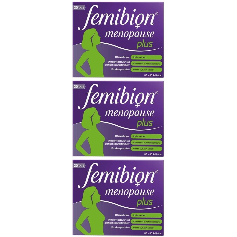 Femibion® Menopause Plus, hormonfreie Formulierung