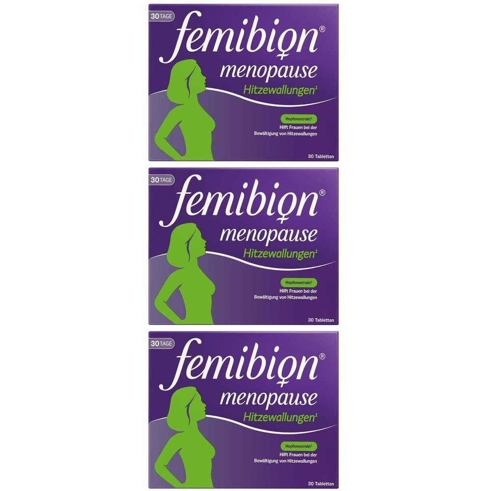 Femibion® Menopause Hitzewallungen, hormonfreie Formulierung