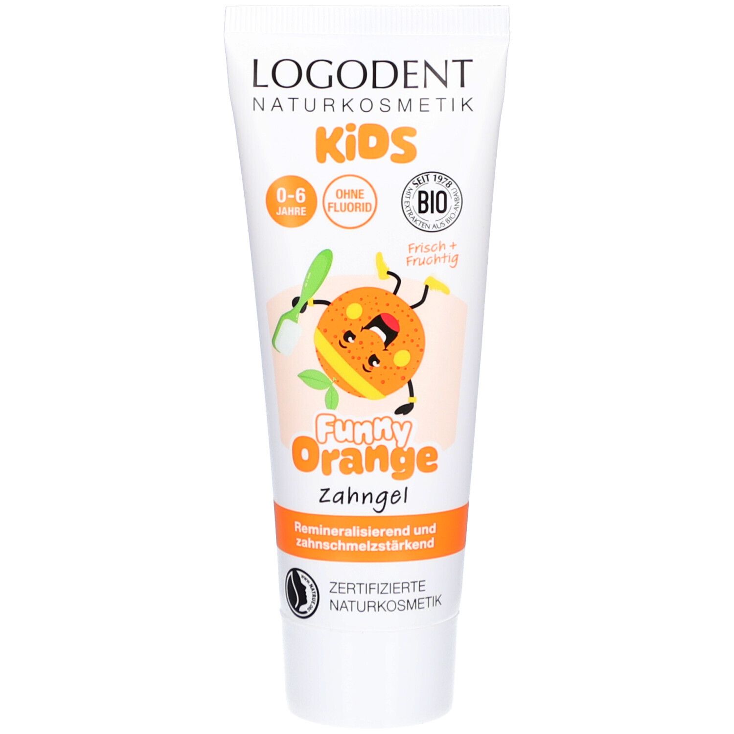 Kids Zahngel Funny Orange 75 ml