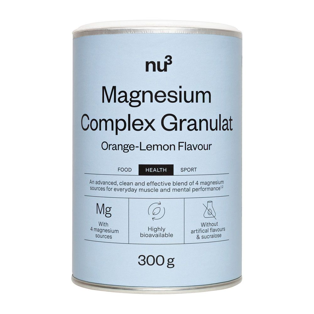 nu3 Magnesium Granulat Complex 300 g Pulver