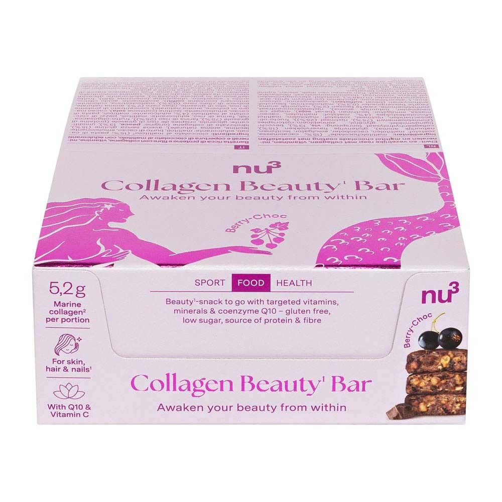 nu3 Collagen Beauty Bar Berry-Choc