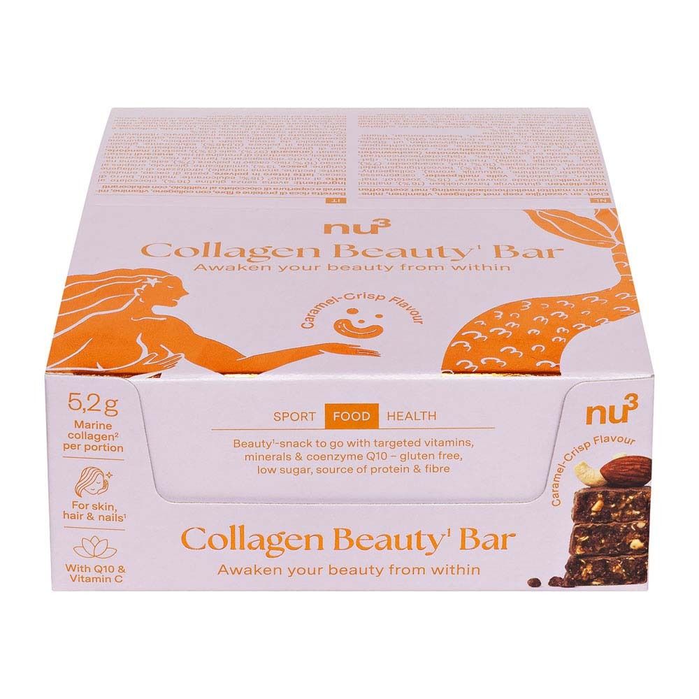 nu3 Collagen Beauty Bar Caramel-Crisp Flavour