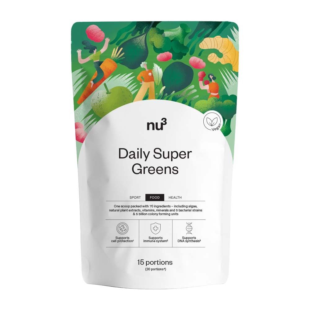 nu3 Daily Super Greens 150 g Pulver