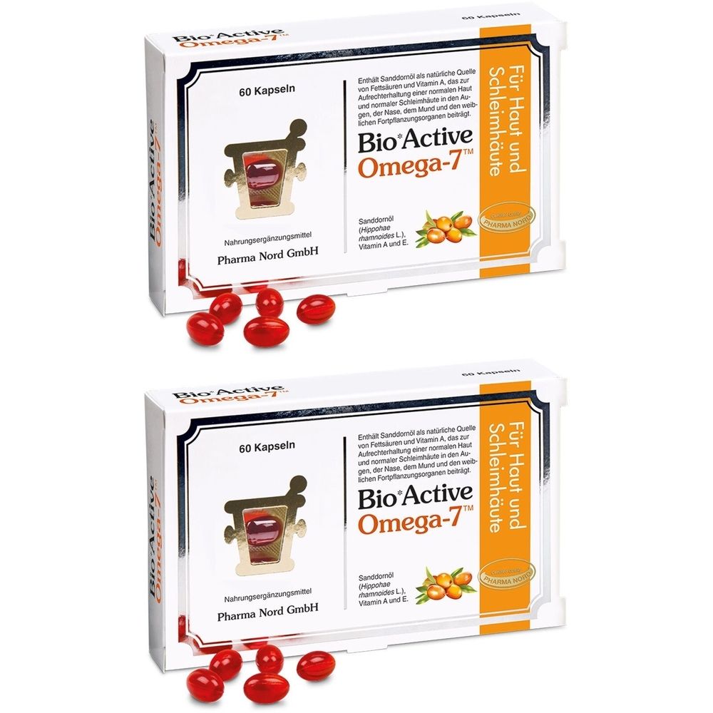BIO Active Omega-7 Kapseln 2x 2x60 St