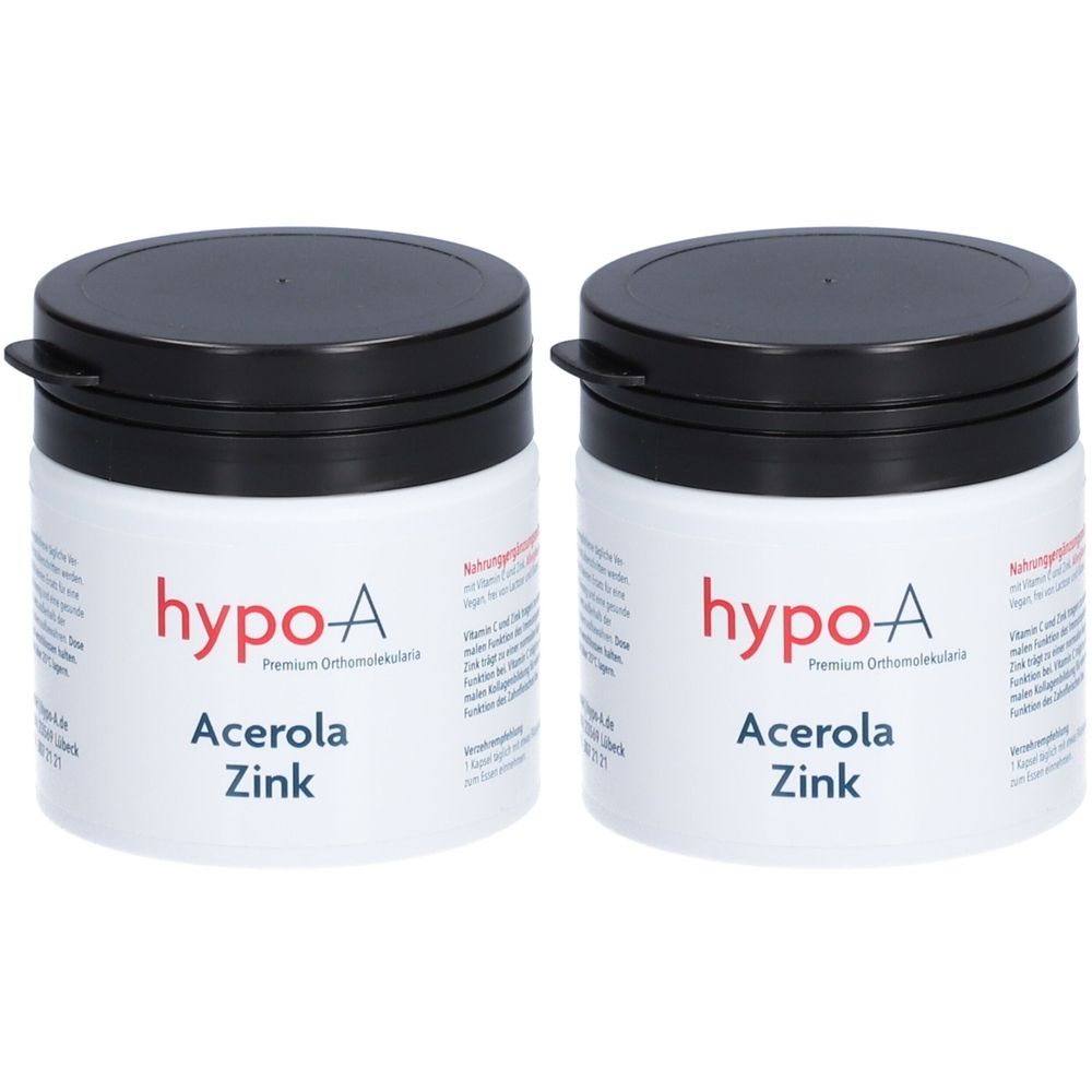 Hypo A Acerola Zink Kapseln 2x 2x100 St