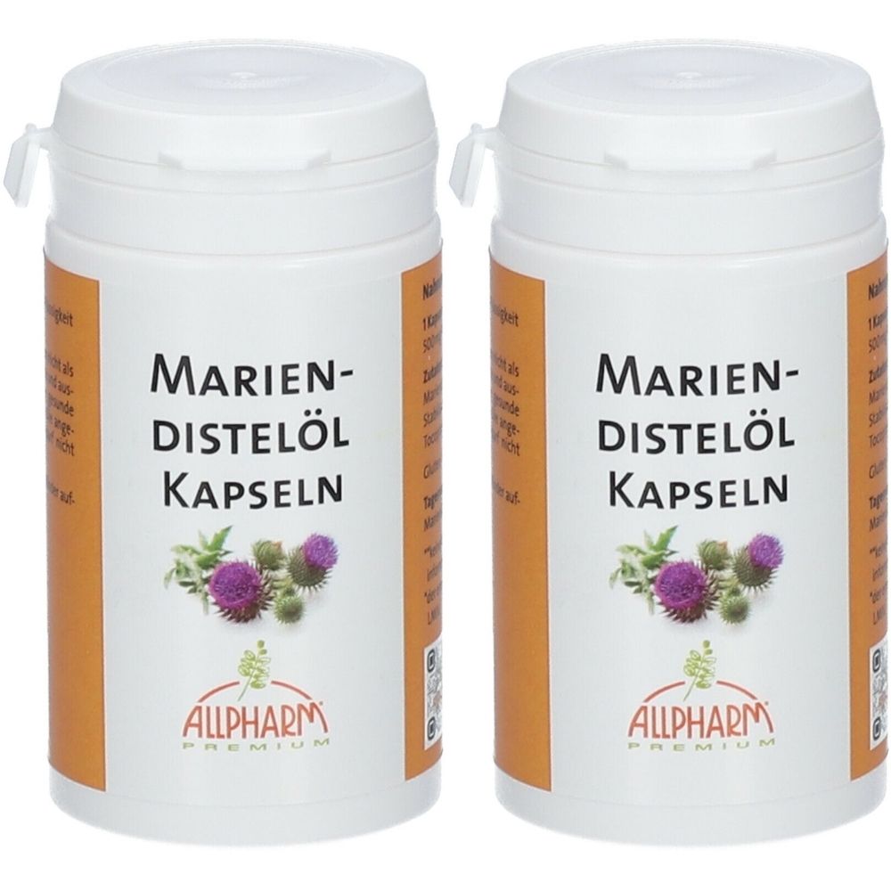 Mariendistel ÖL 500 mg Kapseln 2x 2x60 St