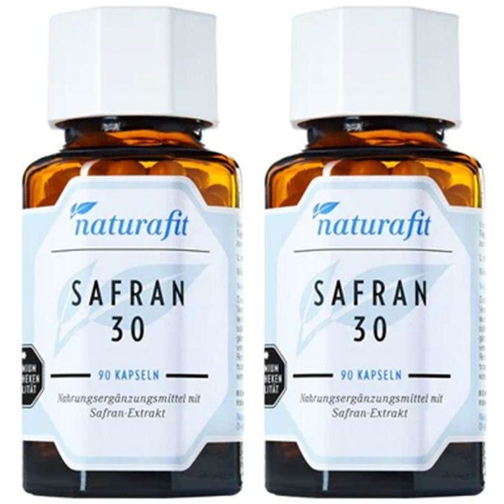 Naturafit Safran 30 Kapseln 2x 2x90 St