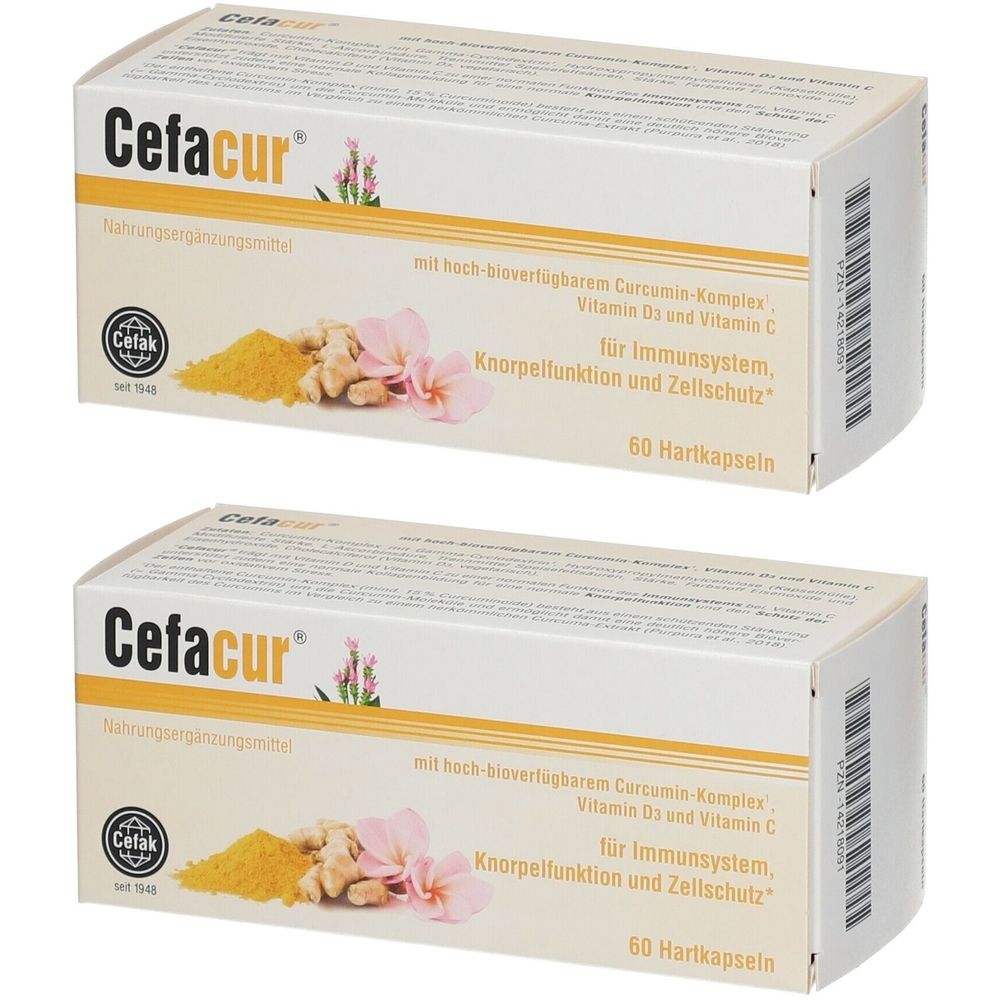 Cefacur Hartkapseln 2x 2x60 St