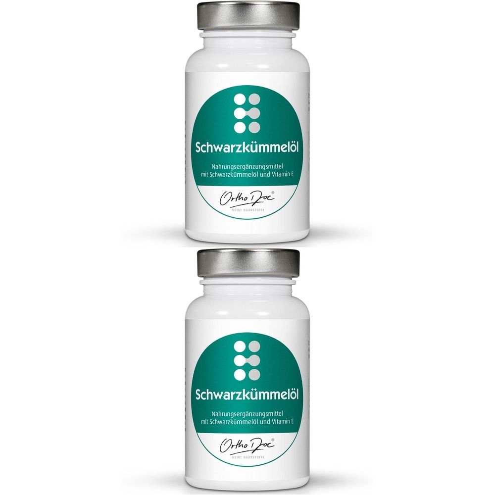Orthodoc Schwarzkümmelöl Kapseln 2x 2x60 St