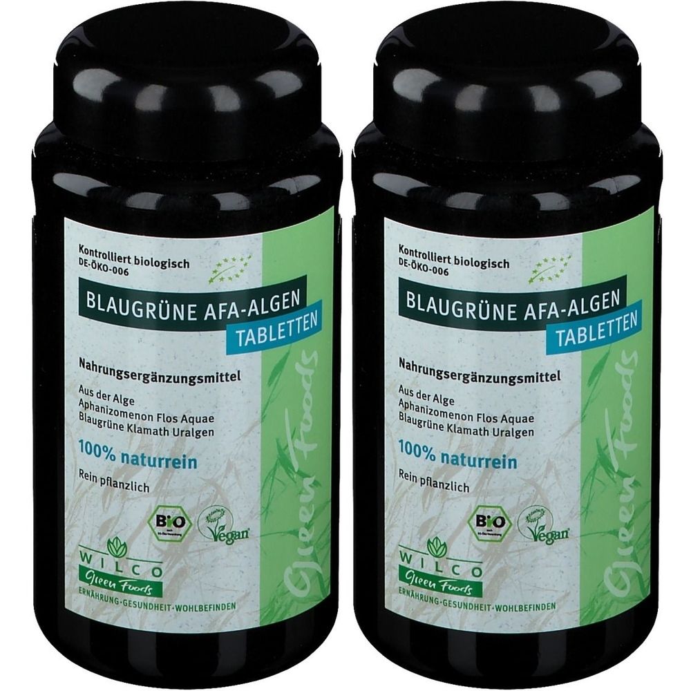 AFA Alge 400Mg Blaugruen Bio 2x 2x600 St Tabletten