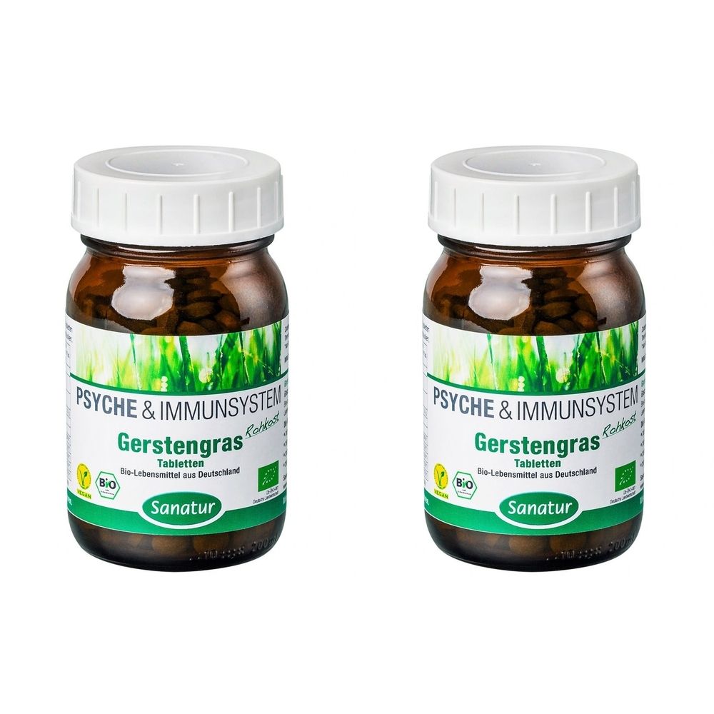 Gersten Gras Bio 2x 2x250 St Tabletten