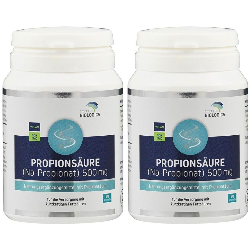 Propionsäure Na-Propionat American Biologics Kaps. 2x 2x60 St Kapseln