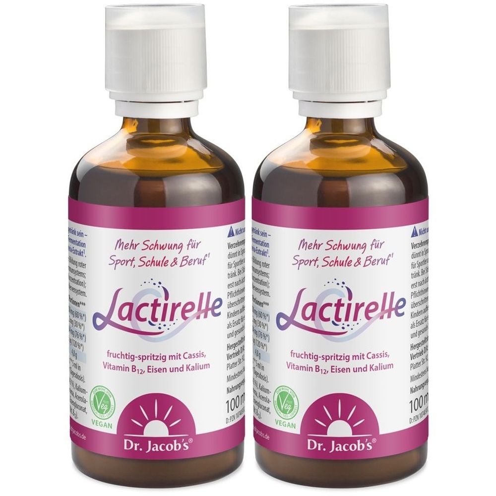 Lactirelle Dr.Jacob's flüssig 2x 2x100 ml Flüssigkeit