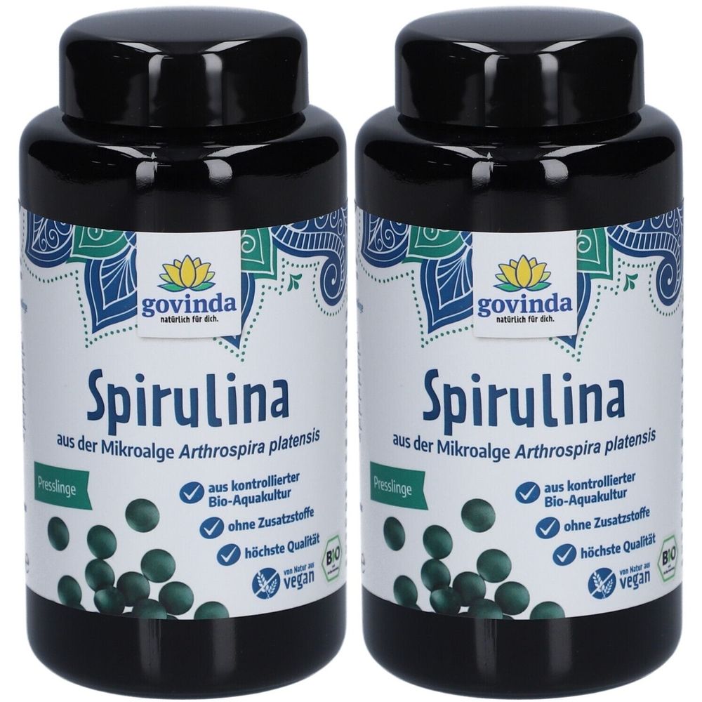 Govinda Bio-Spirulina 2x 2x180 g