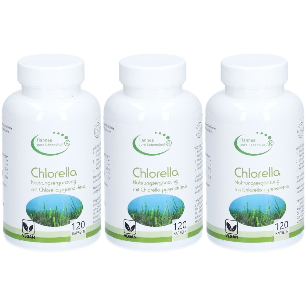 Chlorella Vegi Kaps 500 mg 3x 3x120 St Kapseln