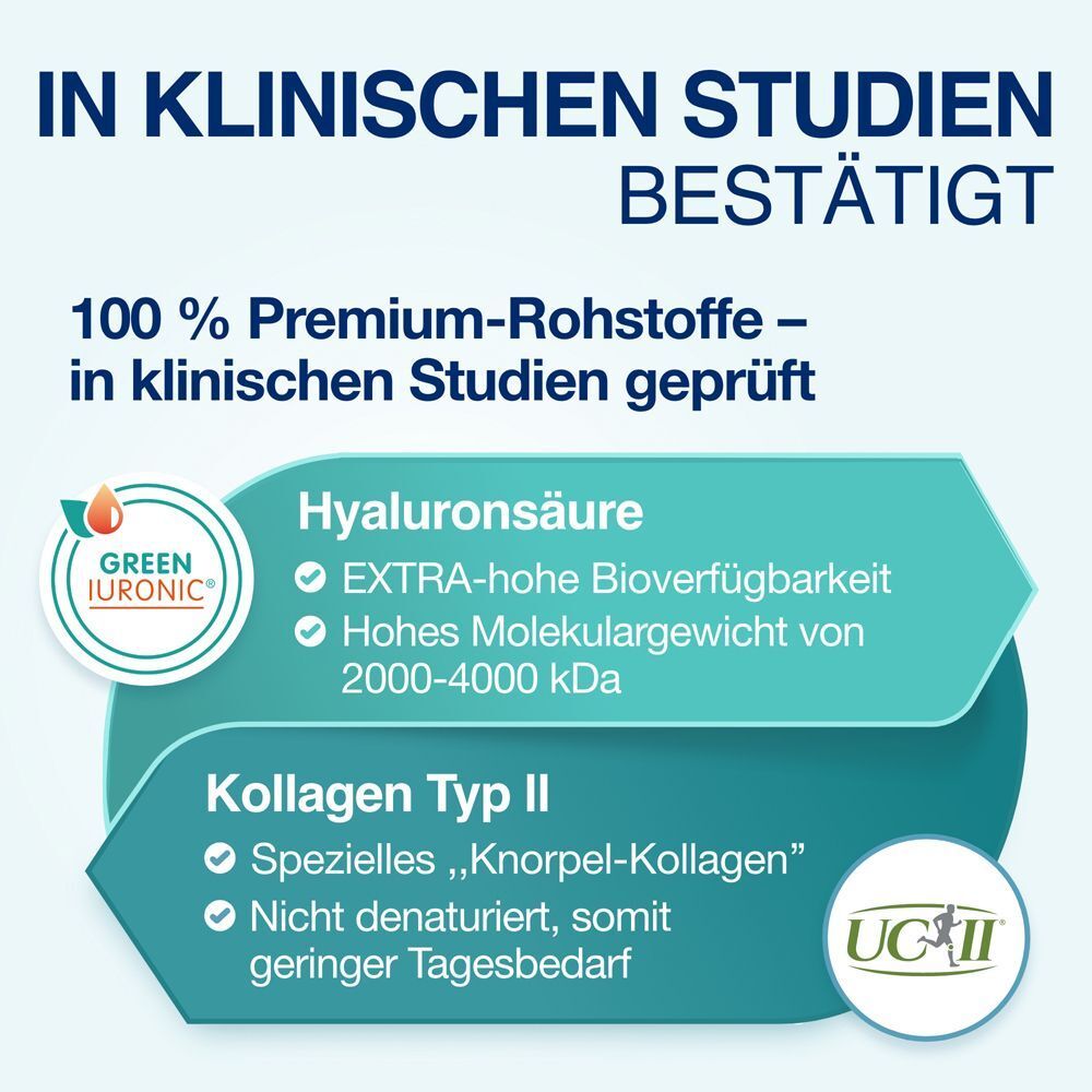 GELENCIUM® Hyaluron Kollagen hochdosiert mit Vitamin C
