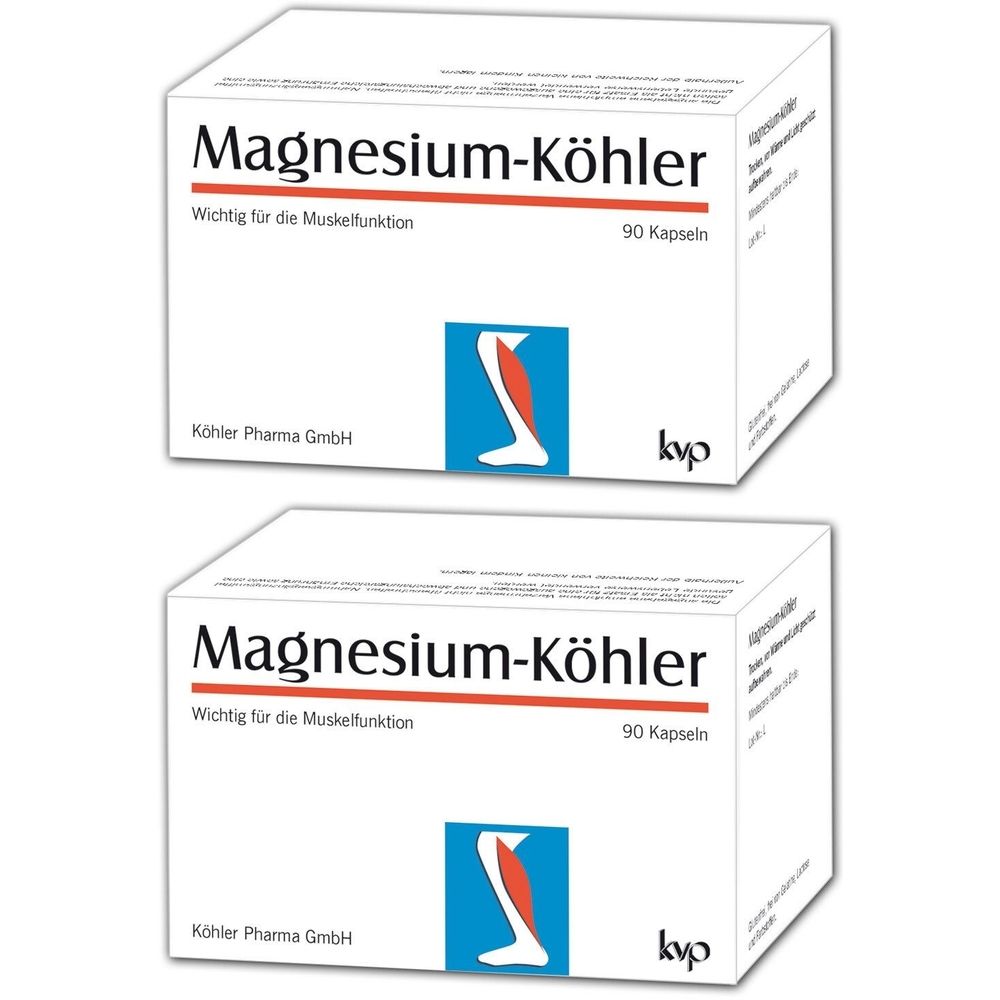 Magnesium Köhler Kapseln 2x 2x90 St