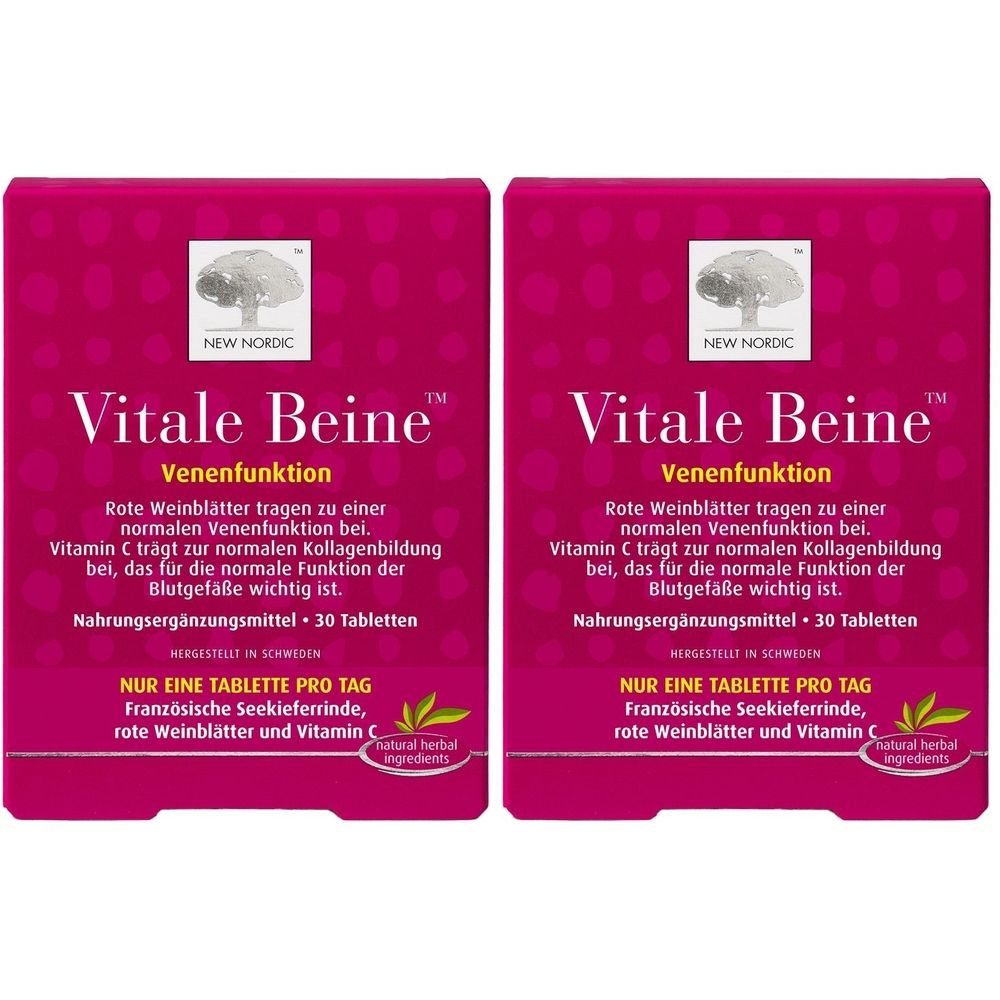 Vitale Beine Tabletten 2x 2x30 St