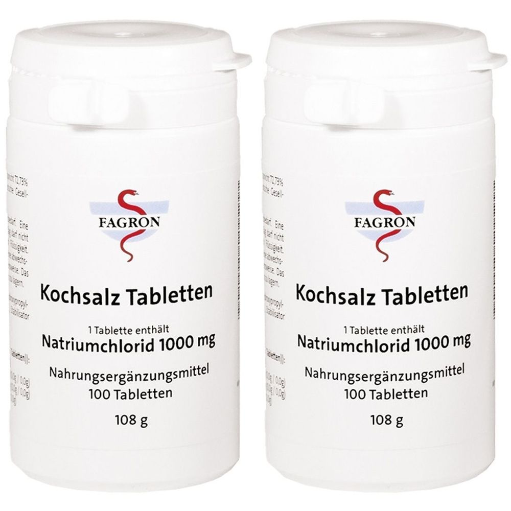 Kochsalz 1000 mg Tabletten 2x 2x100 St