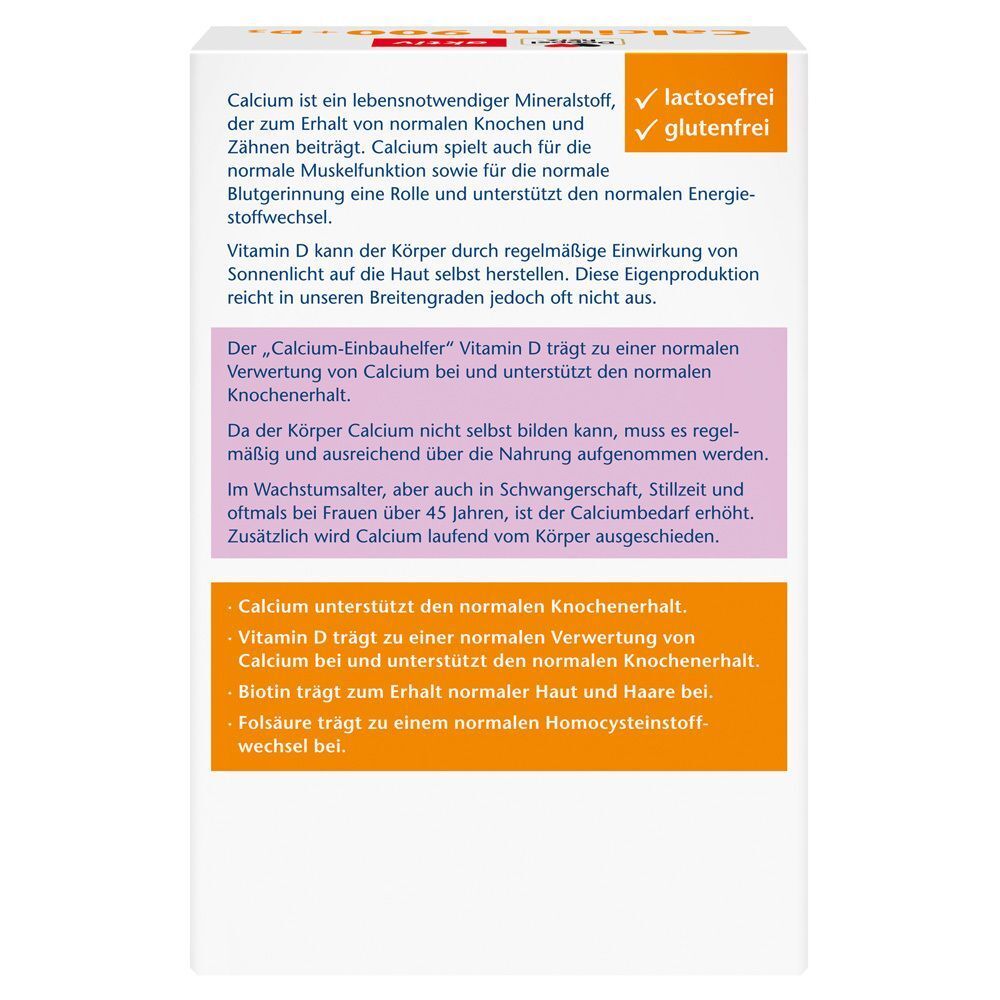 Doppelherz Calcium 900+D3 Tabletten 2x 2x80 St