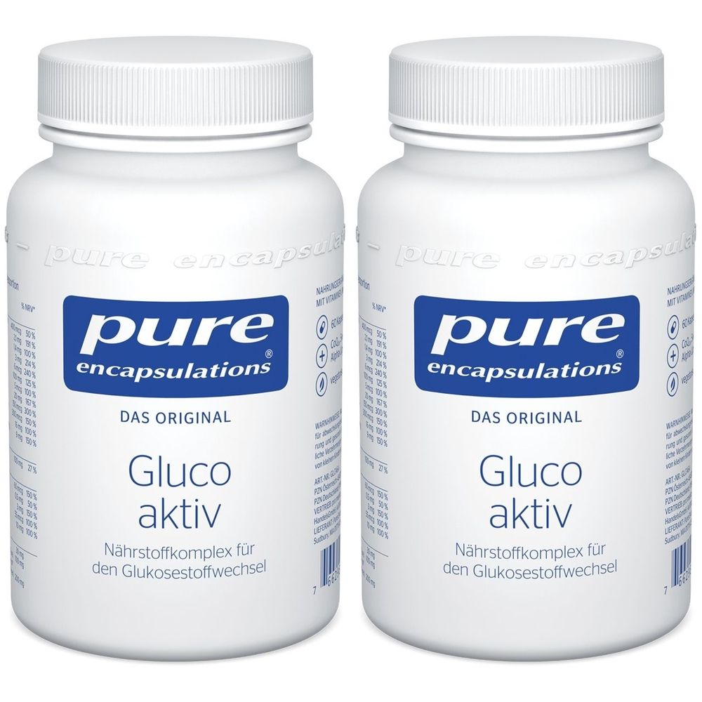 Pure Encapsulations Gluco aktiv Kapseln 2x 2x60 St