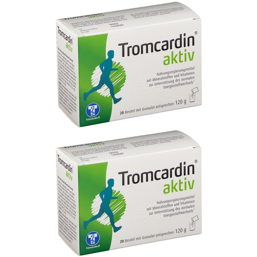 Tromcardin aktiv Granulat Beutel 2x 2x20 St