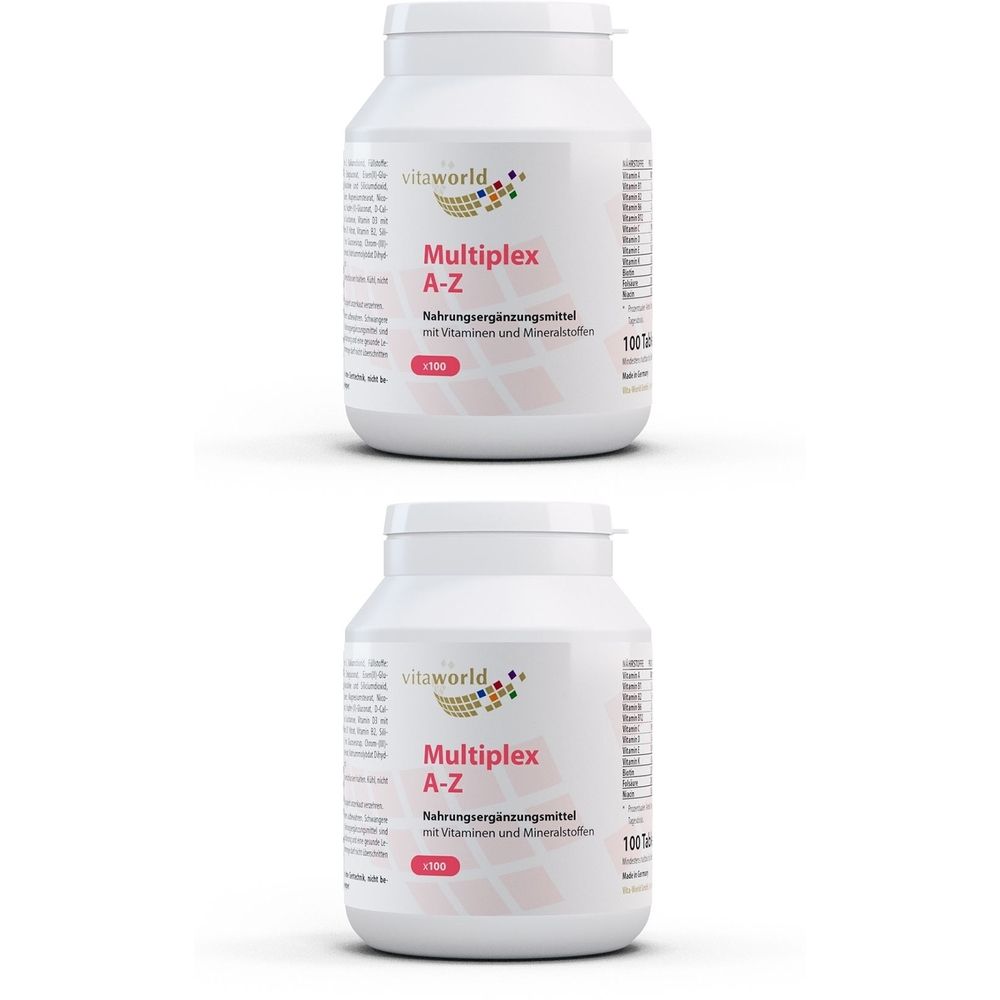 Multiplex Multivitamin A-Z Tabletten 2x 2x100 St