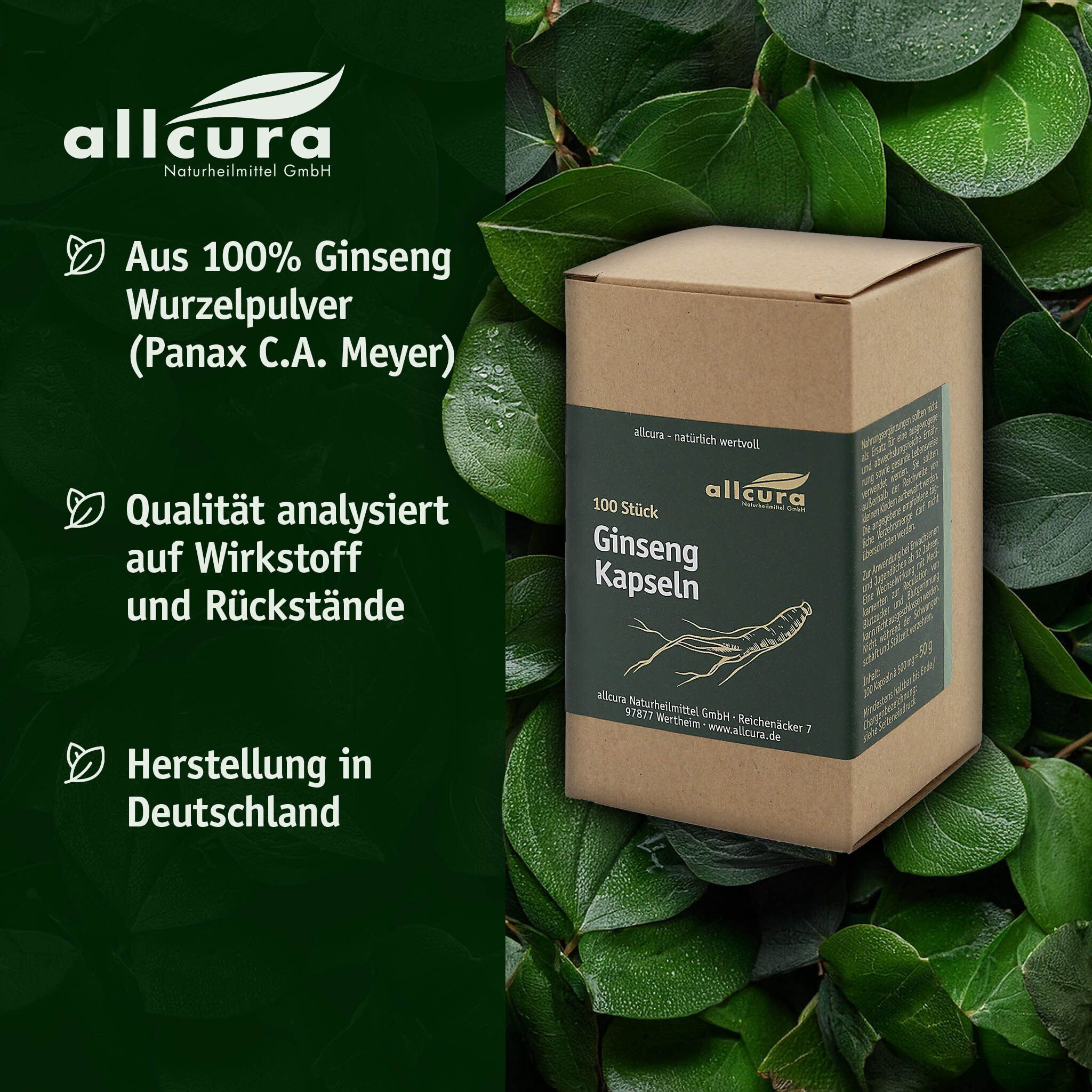 Ginseng 500 Kapseln 2x 2x100 St