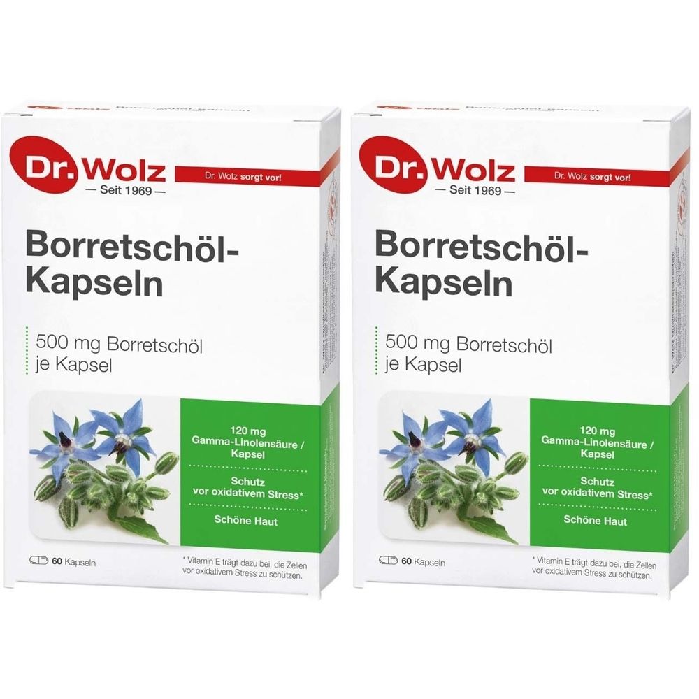 Borretschöl Kapseln Dr.Wolz 2x 2x60 St