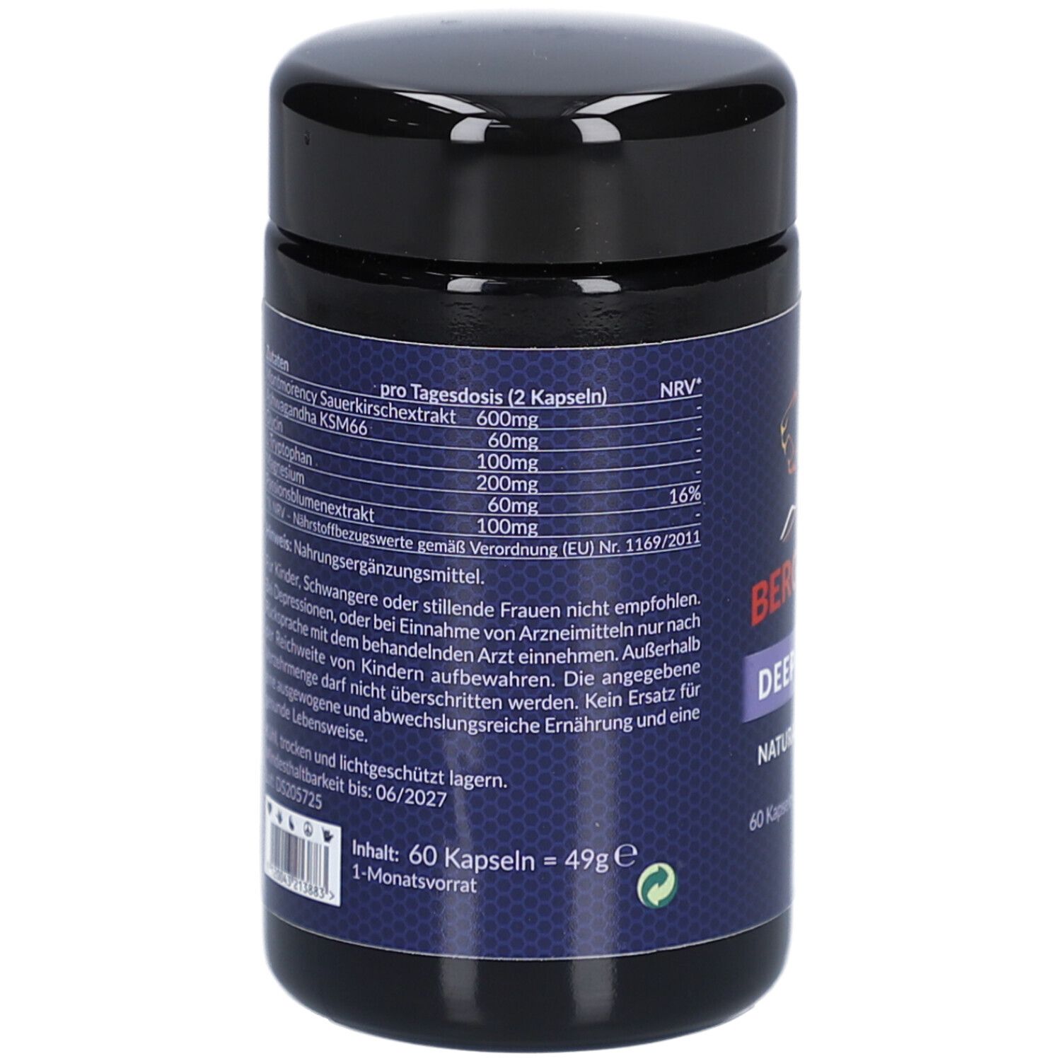 Berglöwe DEEP SLEEP Natural Sleep Aid