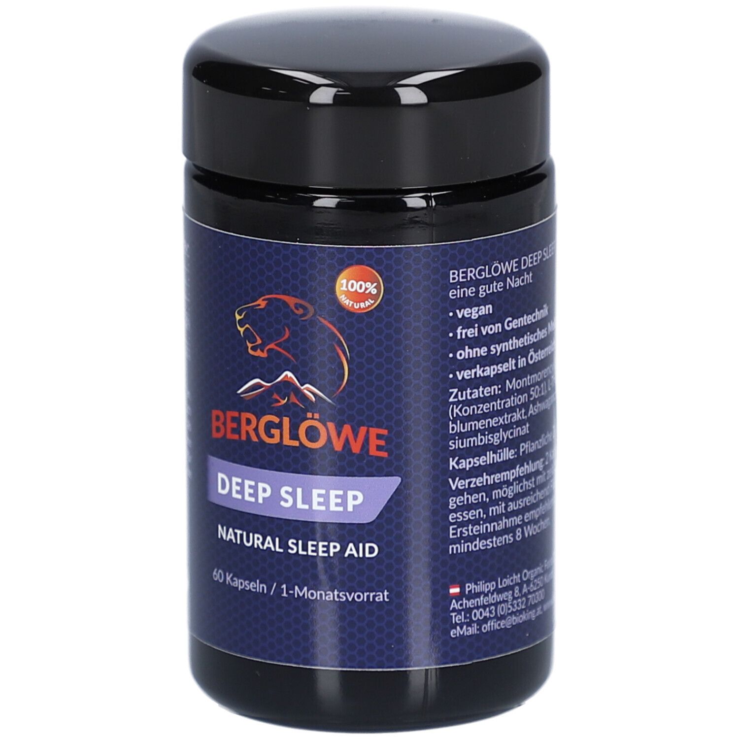 Berglöwe DEEP SLEEP Natural Sleep Aid