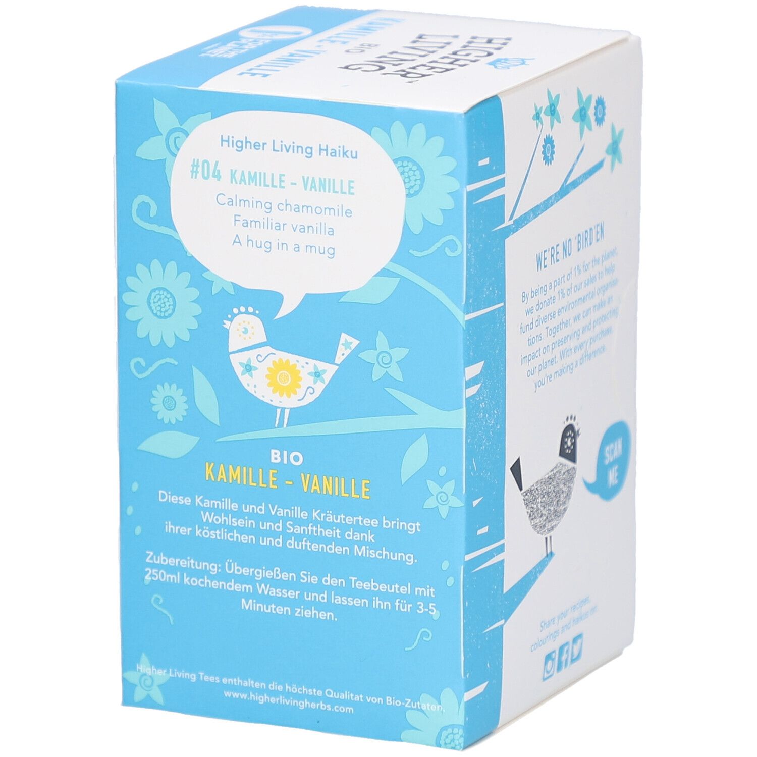 Higher Living™ Bio Kamille-Vanille Tee