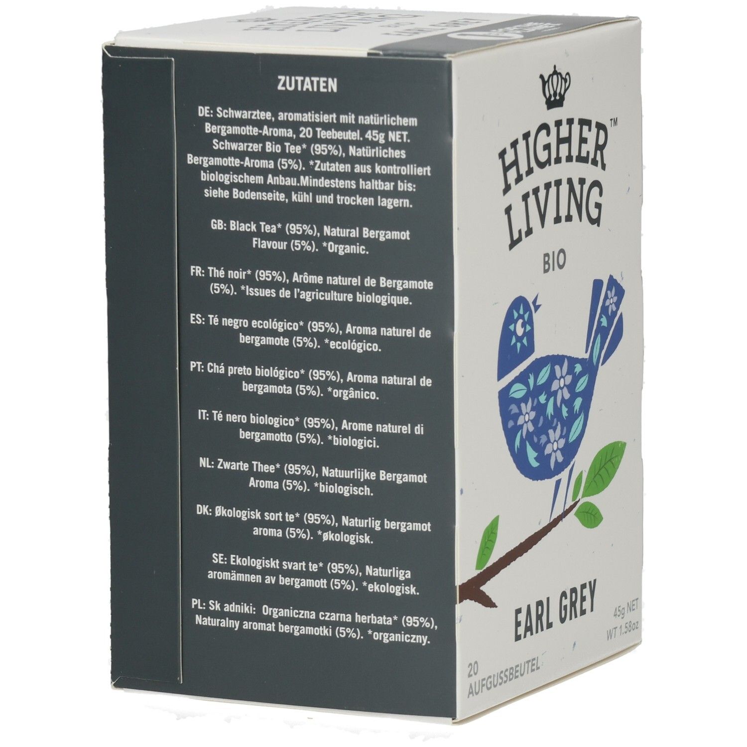 Higher Living™ Bio Earl Grey Tee