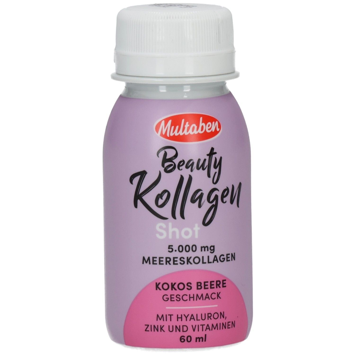 Multaben 5g. Collagen Shot Coco berry 60ml 60 ml Flüssigkeit zum Einnehmen