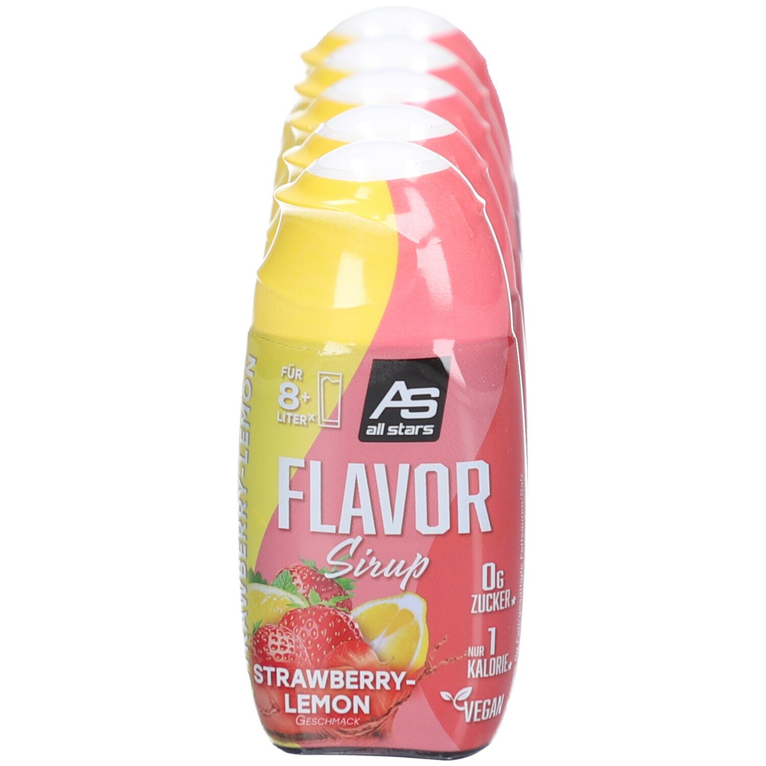Flavor Sirup Strawberry-Lemon 5x65ml Fläschchen 65 ml
