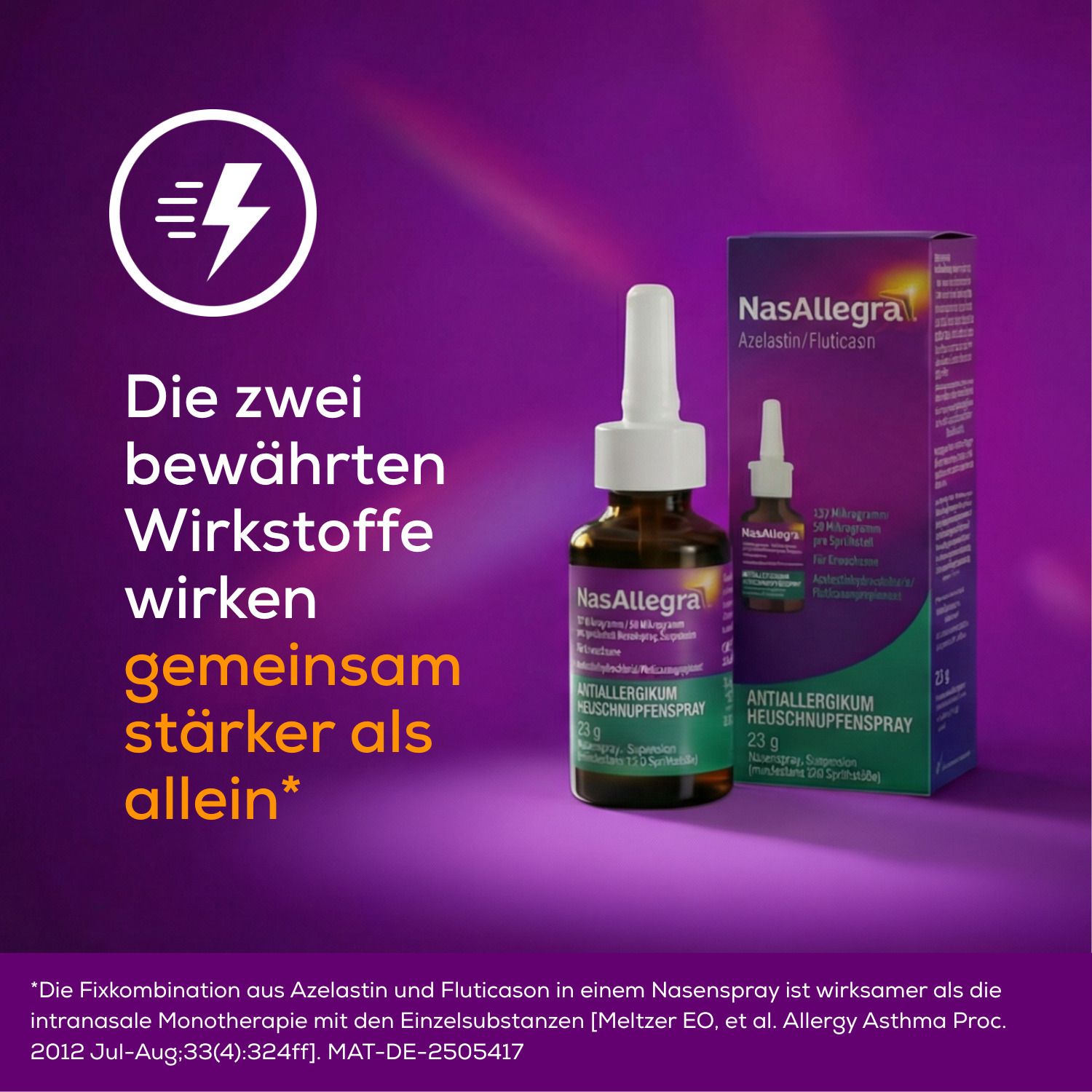 Allegra Allergietabletten + NasAllegra® Heuschnupfenspray