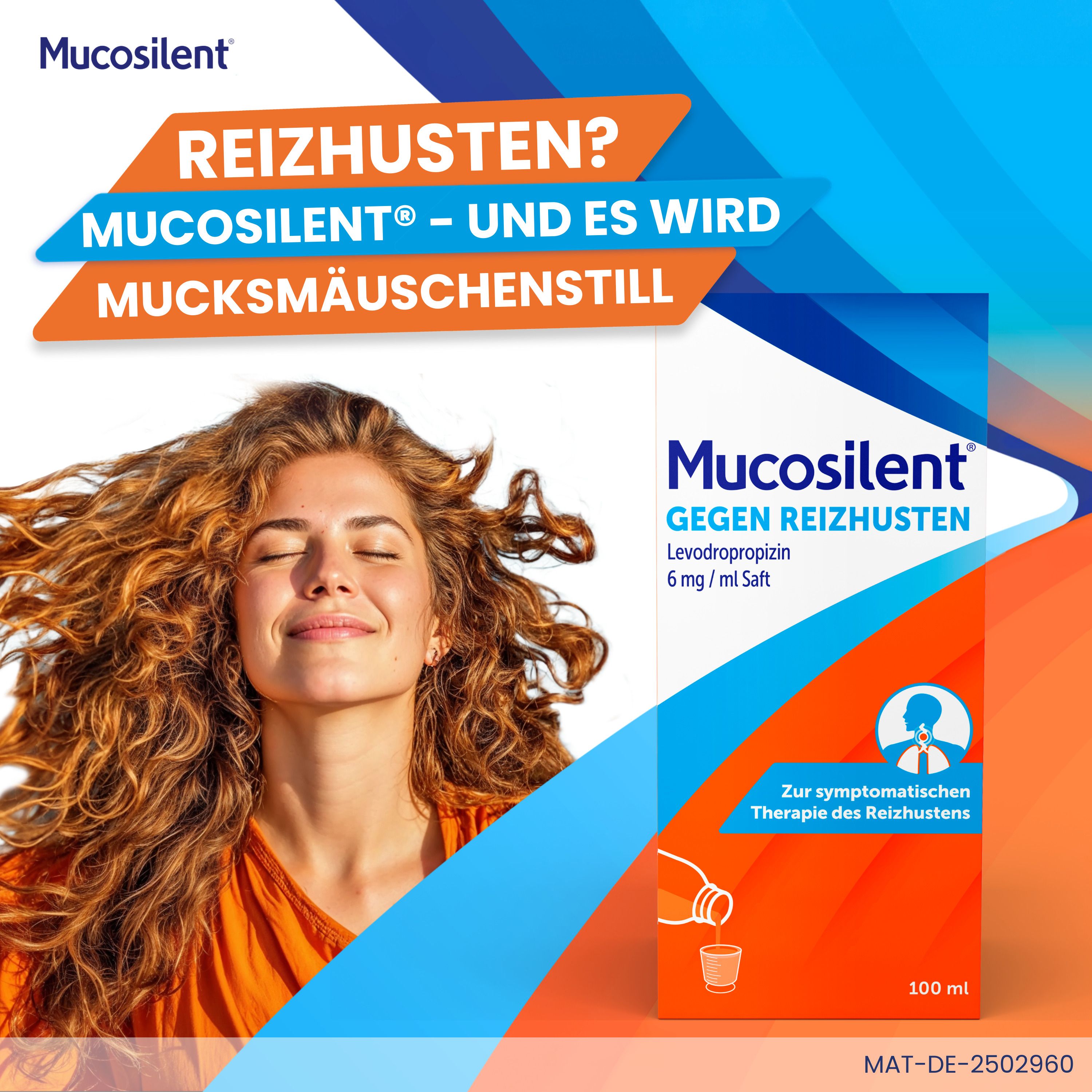 Mucosan® Lutschtabletten - Lindern Hustenrei + Mucosilent gegen Reizhusten | Hustenstiller
