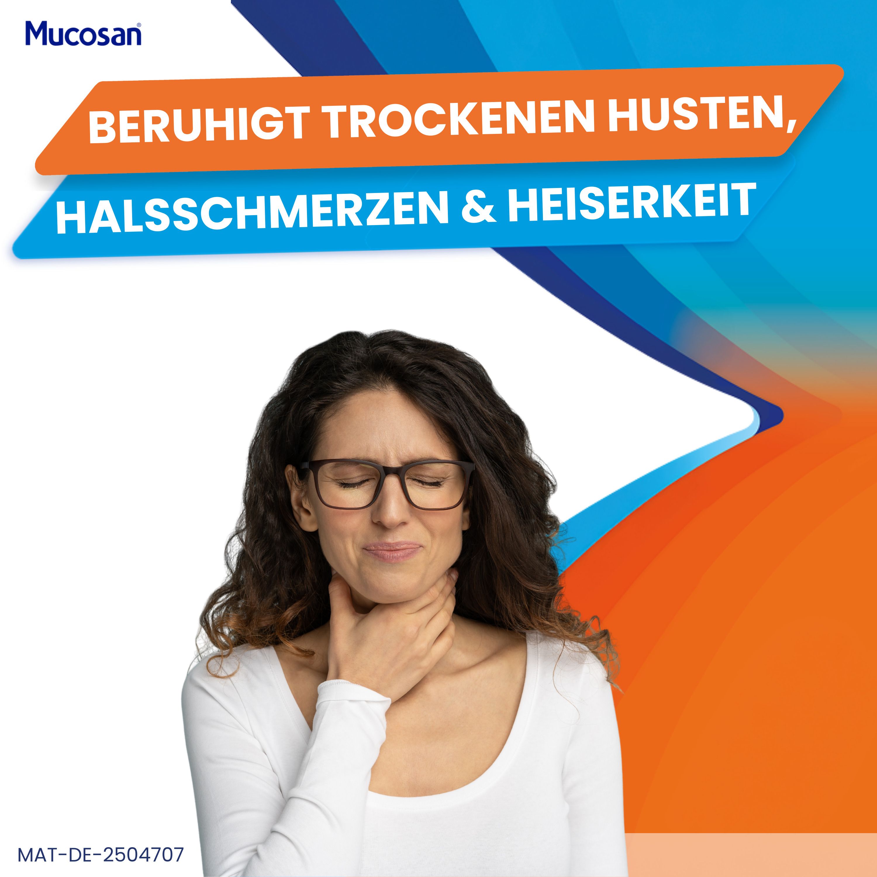 Mucosan® Lutschtabletten - Lindern Hustenrei