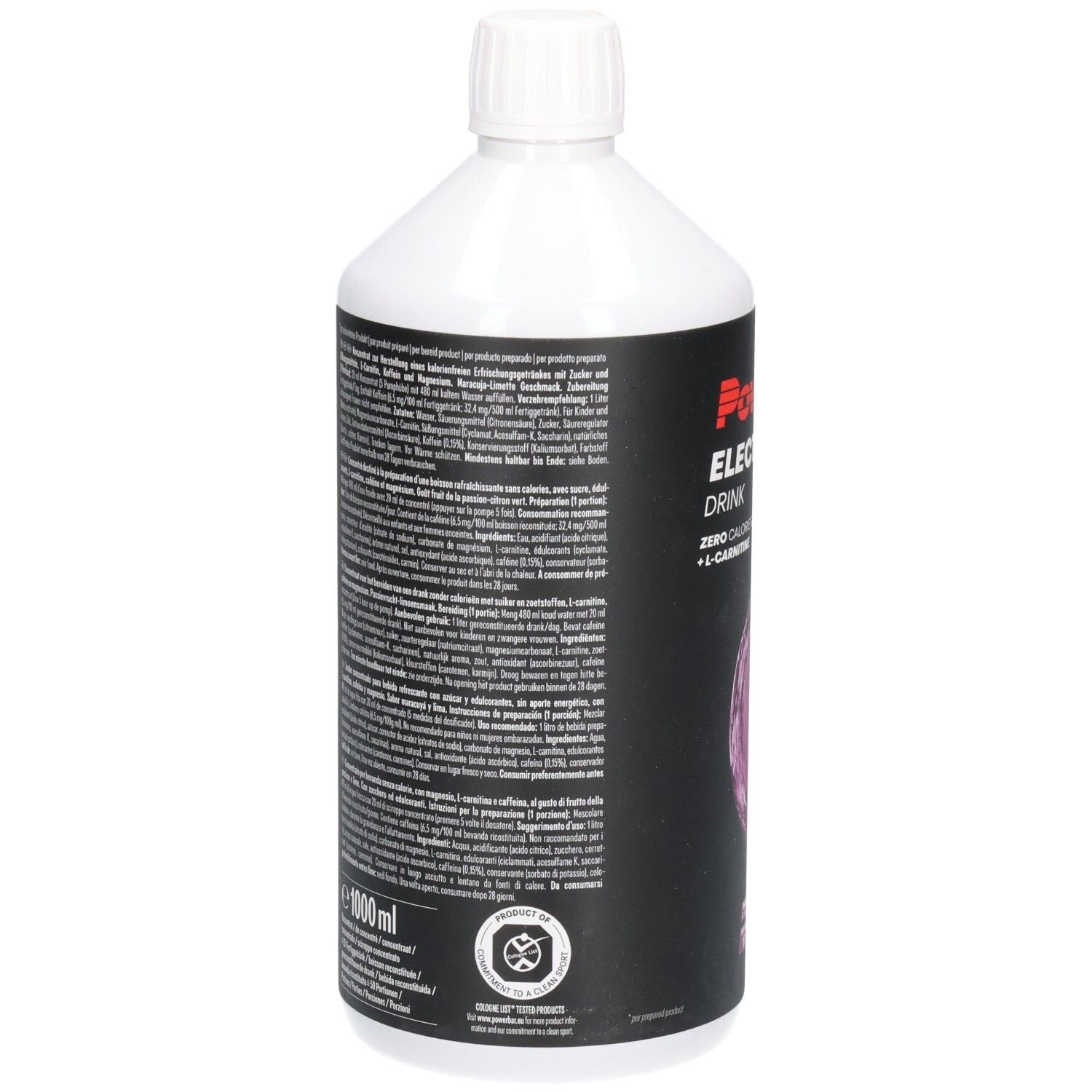 PowerBar Electrolyte Drink, Kalorien- und Zuckerarm, perfekt f. Sport